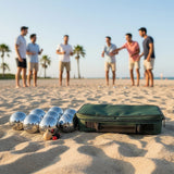 Activity Games: Deluxe Boules Bocce 8 Alloy Ball Set