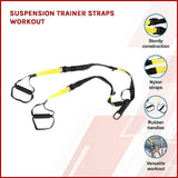 Gym Equipment & Accessories: Suspension Trainer Straps Workout