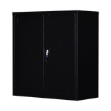 Storage Cabinets: Two-Door Shelf Office Gym Filing Storage Locker Cabinet Safe