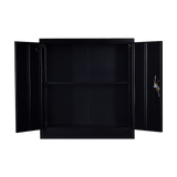 Storage Cabinets: Two-Door Shelf Office Gym Filing Storage Locker Cabinet Safe