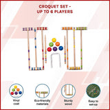 Activity Games: Croquet Set - Up to 6 Players