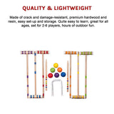 Activity Games: Croquet Set - Up to 6 Players