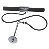 Gym Equipment & Accessories: Forearm Wrist Grip Strength Roller Exercise Bar Home Gym Training