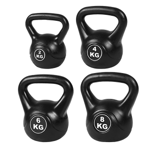 4pcs Exercise Kettle Bell Weight Set 20KG