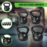 4pcs Exercise Kettle Bell Weight Set 20KG