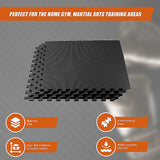 4 Tiles EVA Fitness Home Gym Interlocking Floor Puzzle Mat