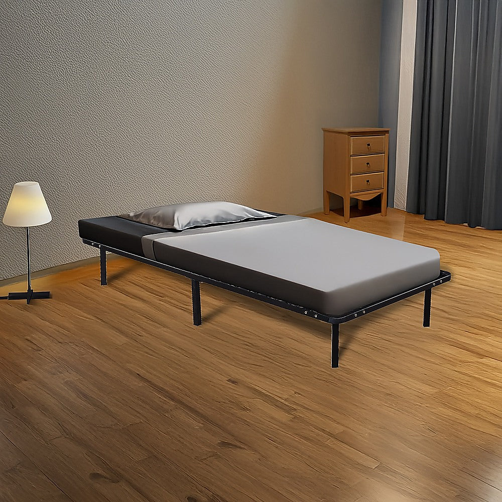 Beds & Bed Frames: Single Metal Bed Frame - Bedroom Furniture