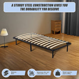 Beds & Bed Frames: Single Metal Bed Frame - Bedroom Furniture