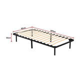 Beds & Bed Frames: Single Metal Bed Frame - Bedroom Furniture