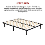 Beds & Bed Frames: Double Metal Bed Frame - Bedroom Furniture