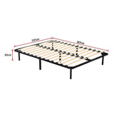 Beds & Bed Frames: Double Metal Bed Frame - Bedroom Furniture