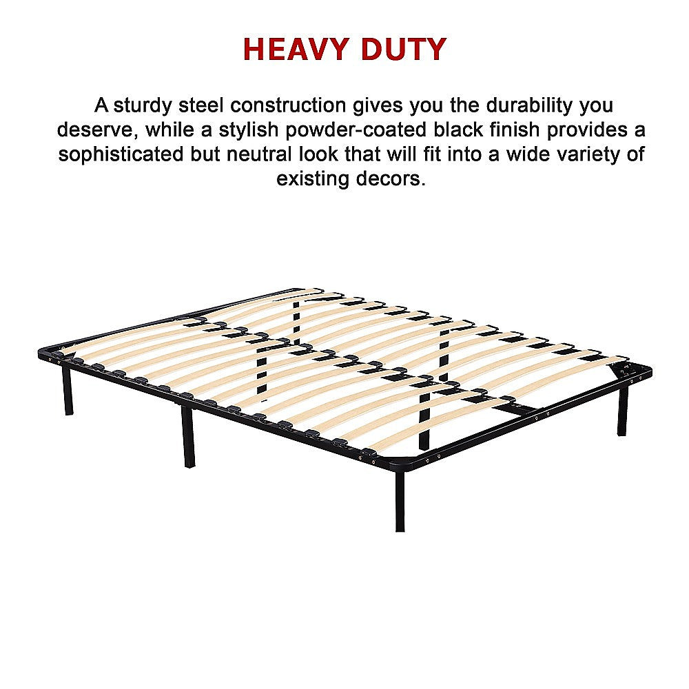 Beds & Bed Frames: Queen Metal Bed Frame - Bedroom Furniture