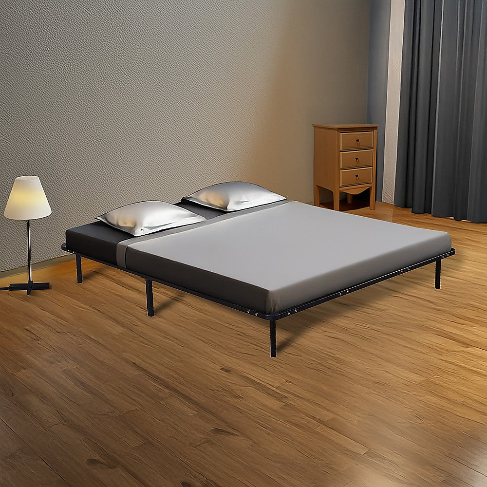 Beds & Bed Frames: King Metal Bed Frame - Bedroom Furniture