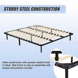 Beds & Bed Frames: King Metal Bed Frame - Bedroom Furniture