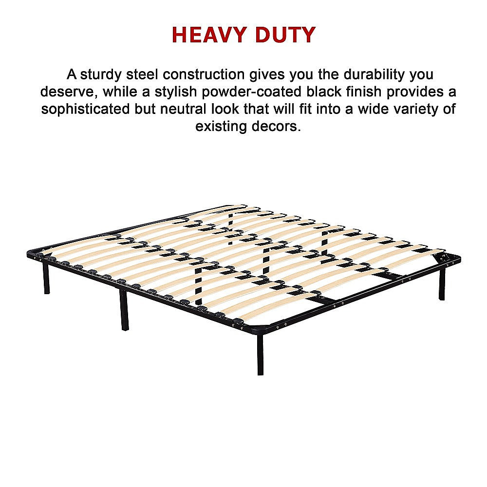 Beds & Bed Frames: King Metal Bed Frame - Bedroom Furniture