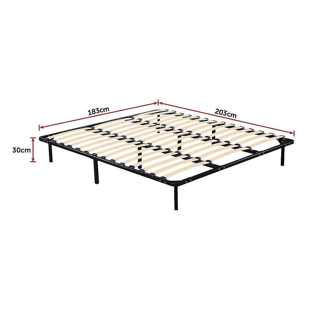 Beds & Bed Frames: King Metal Bed Frame - Bedroom Furniture