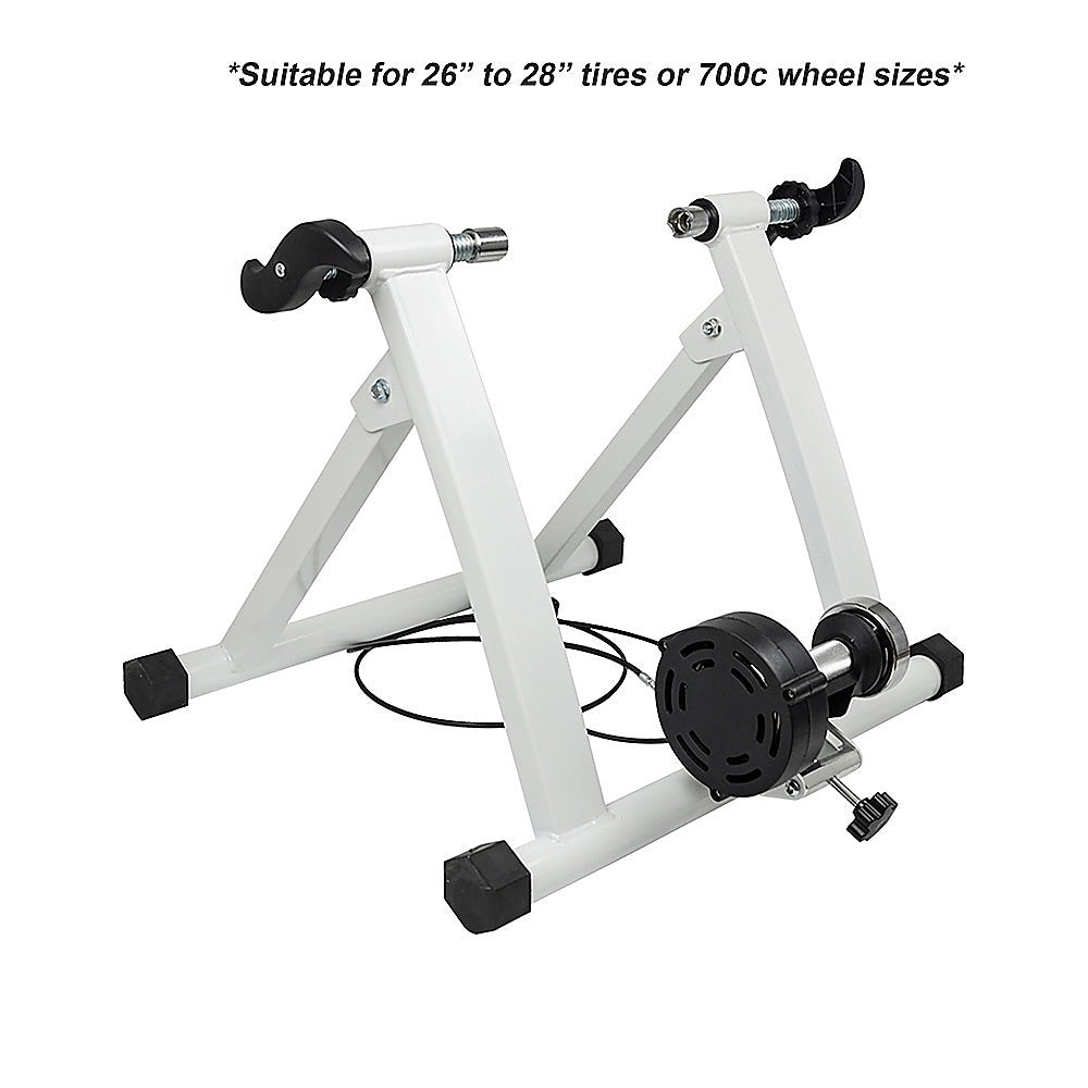 Gym Equipment & Accessories: Indoor Magnetic Bicycle Trainer Fitness Bike Resistance Stand