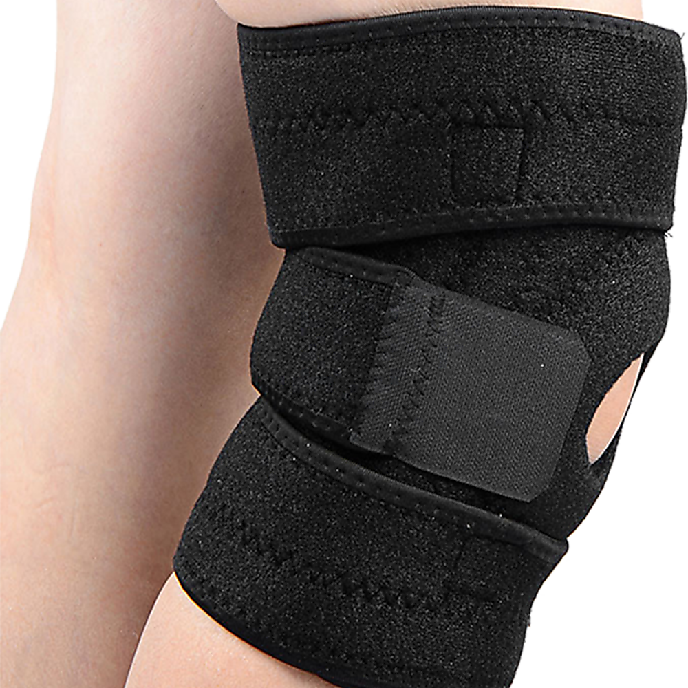 Supports & Braces: Fully Flexible Adjustable Knee Support Brace