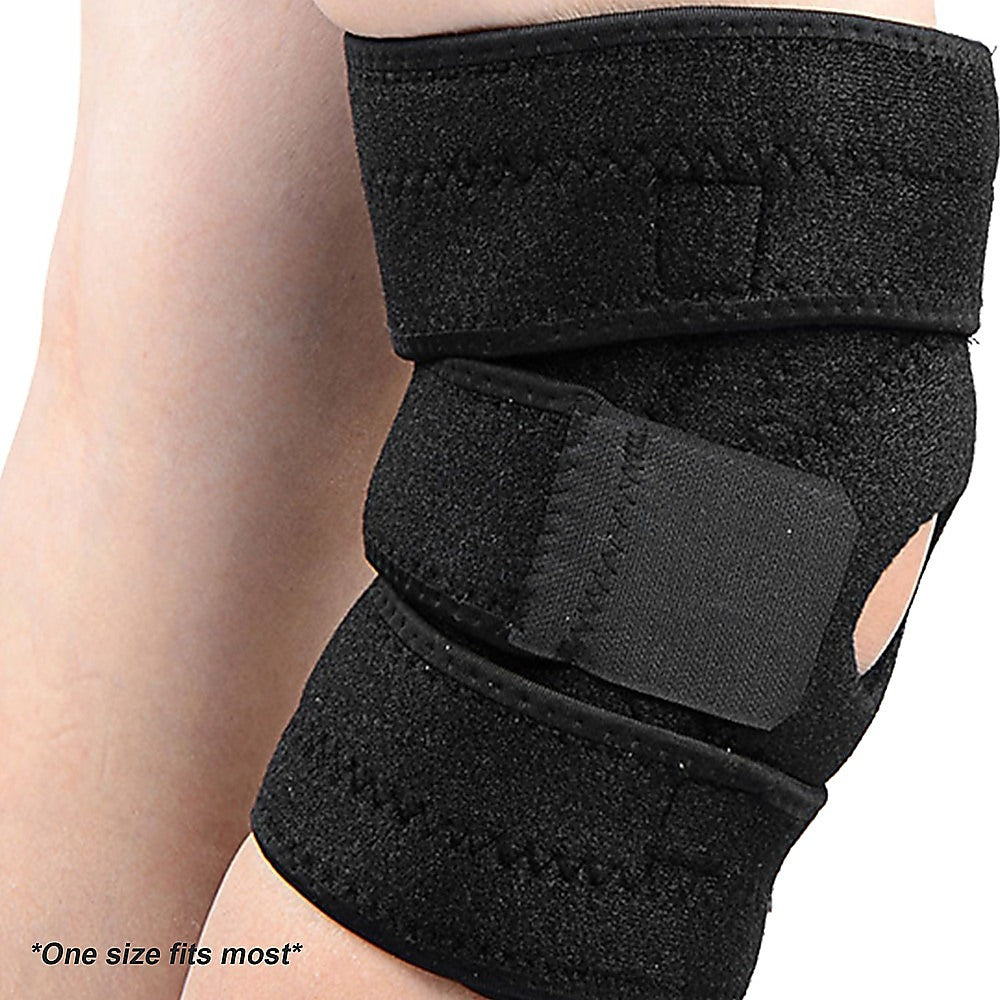 Supports & Braces: Fully Flexible Adjustable Knee Support Brace