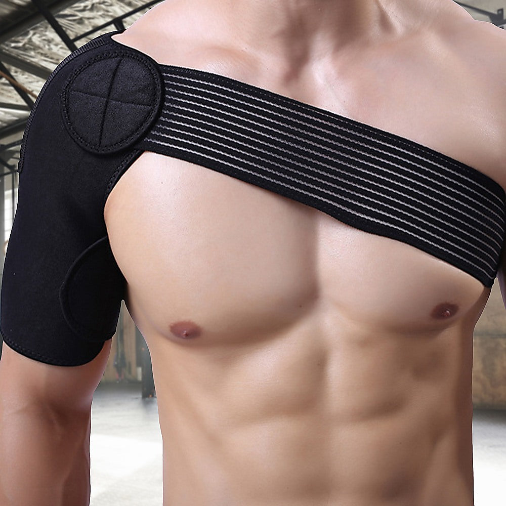Supports & Braces: Adjustable Shoulder Support Brace Strap Compression Bandage Wrap