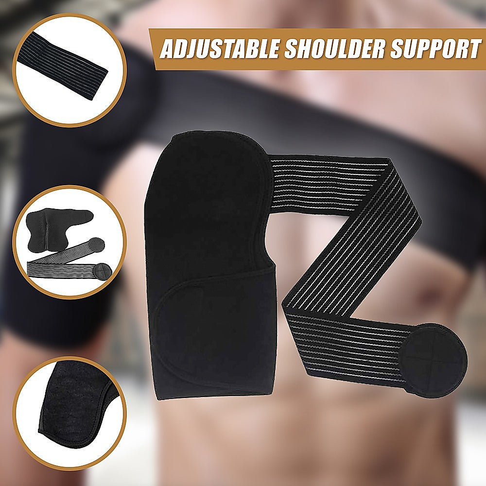 Supports & Braces: Adjustable Shoulder Support Brace Strap Compression Bandage Wrap