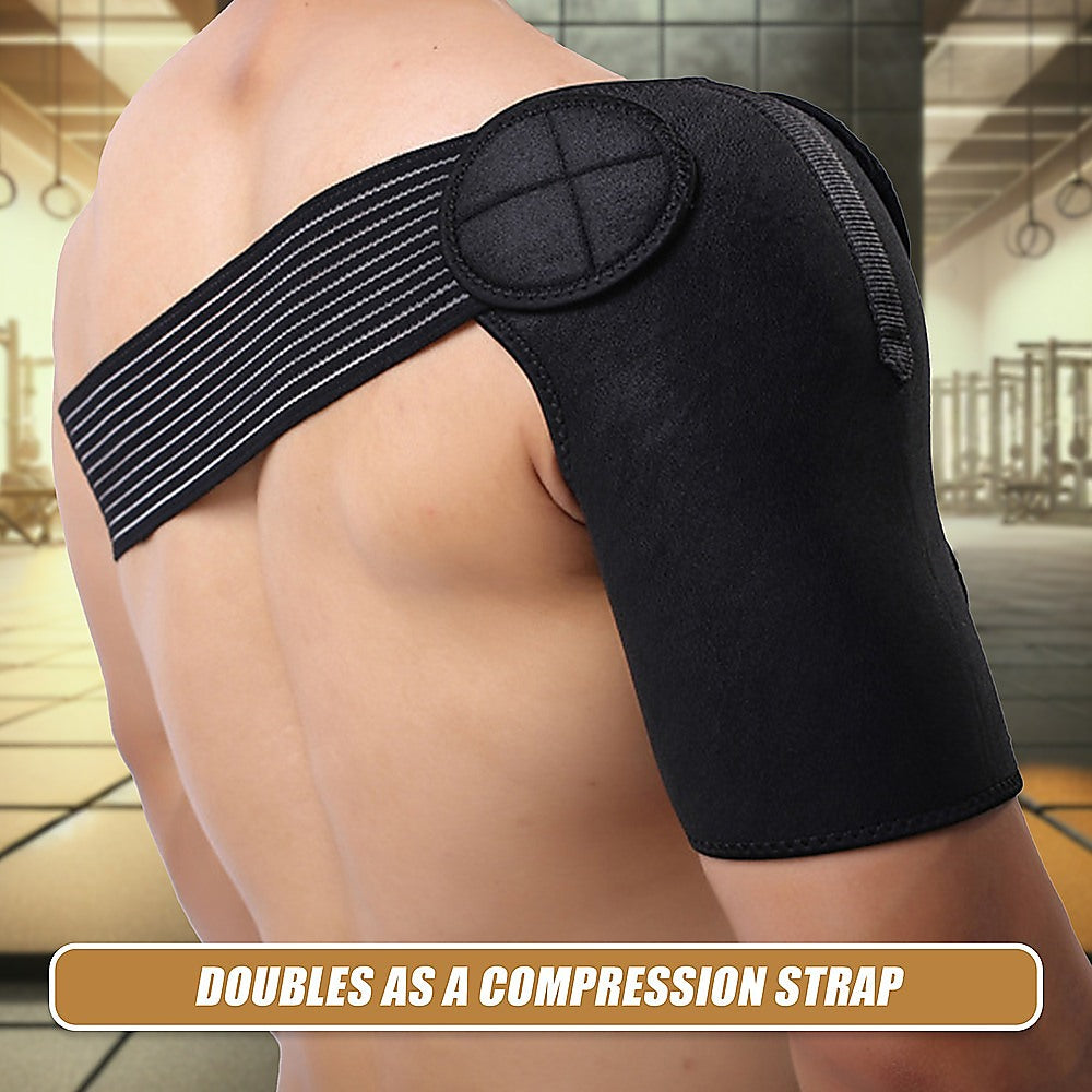 Supports & Braces: Adjustable Shoulder Support Brace Strap Compression Bandage Wrap