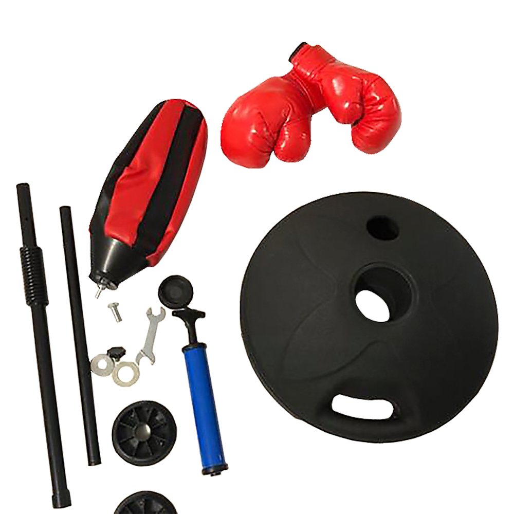 Boxing & Martial Arts: Kids Boxing Punching Bag Set  Children’s Training Gloves & Fitness Stand