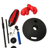 Boxing & Martial Arts: Kids Boxing Punching Bag Set  Children’s Training Gloves & Fitness Stand