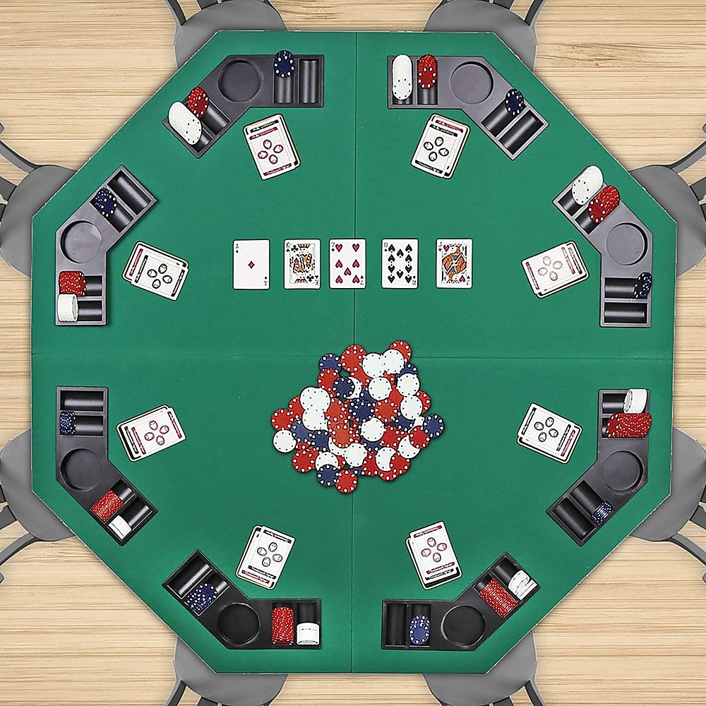 Activity Games: 48" Folding Poker & Blackjack Table