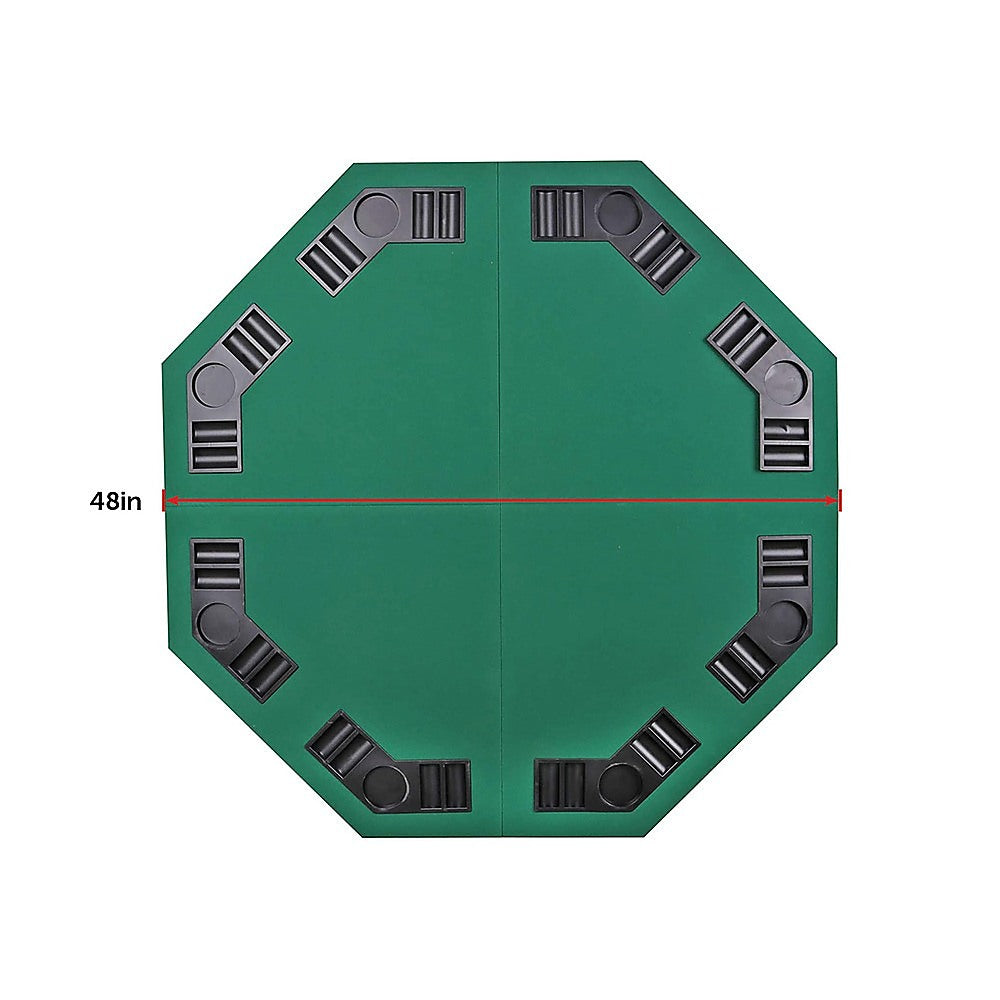 Activity Games: 48" Folding Poker & Blackjack Table