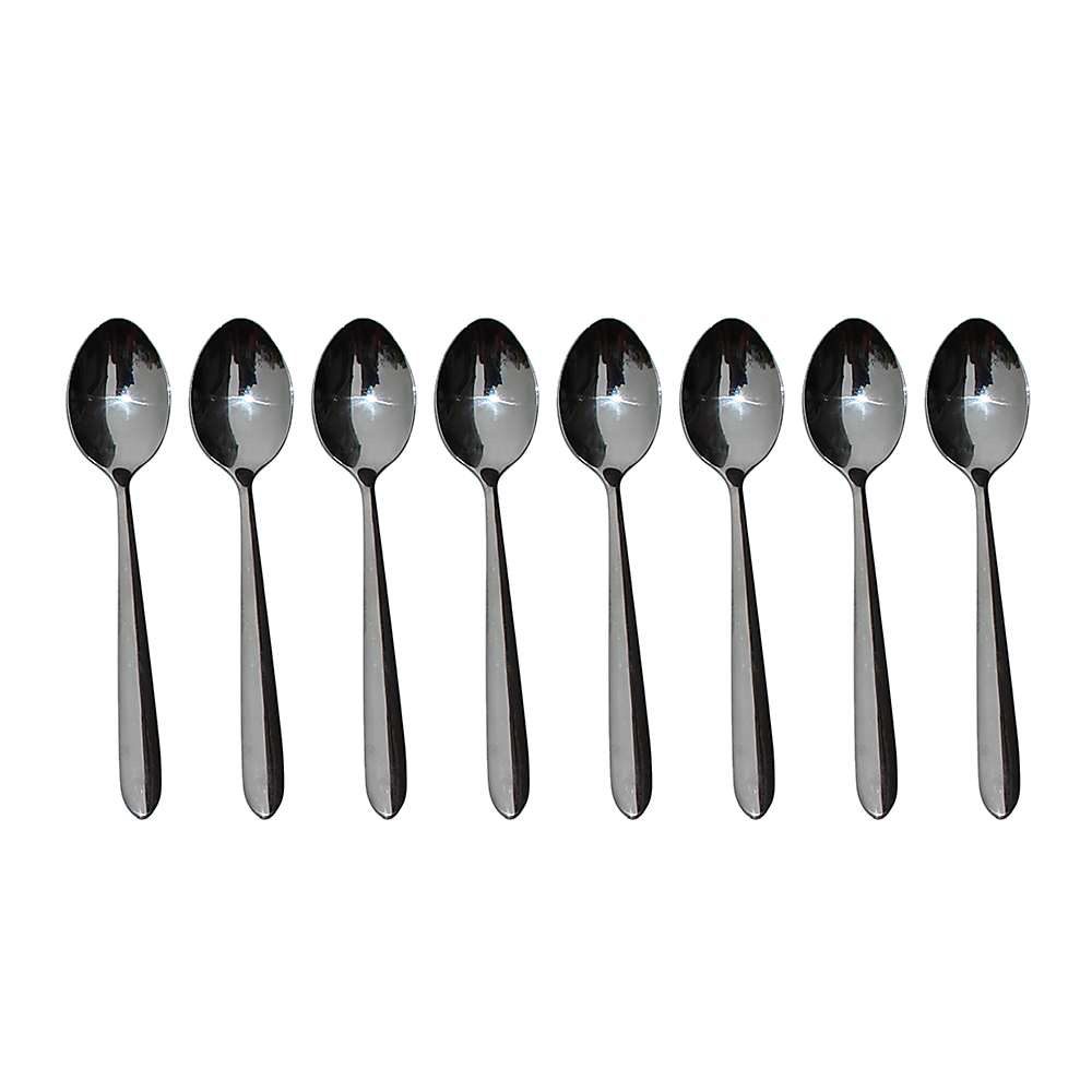 Kitchen Utensils: 32 Piece Stainless Steel Cutlery Set Knives Fork Spoon Teaspoon