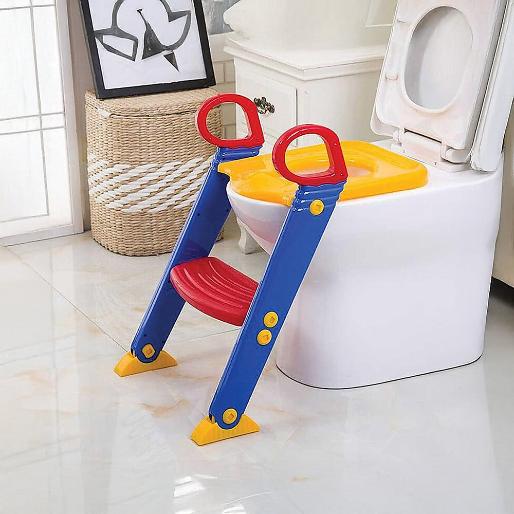 Kid's Tables, Chairs & Seats: Kids Toilet Ladder Toddler Potty Training Seat
