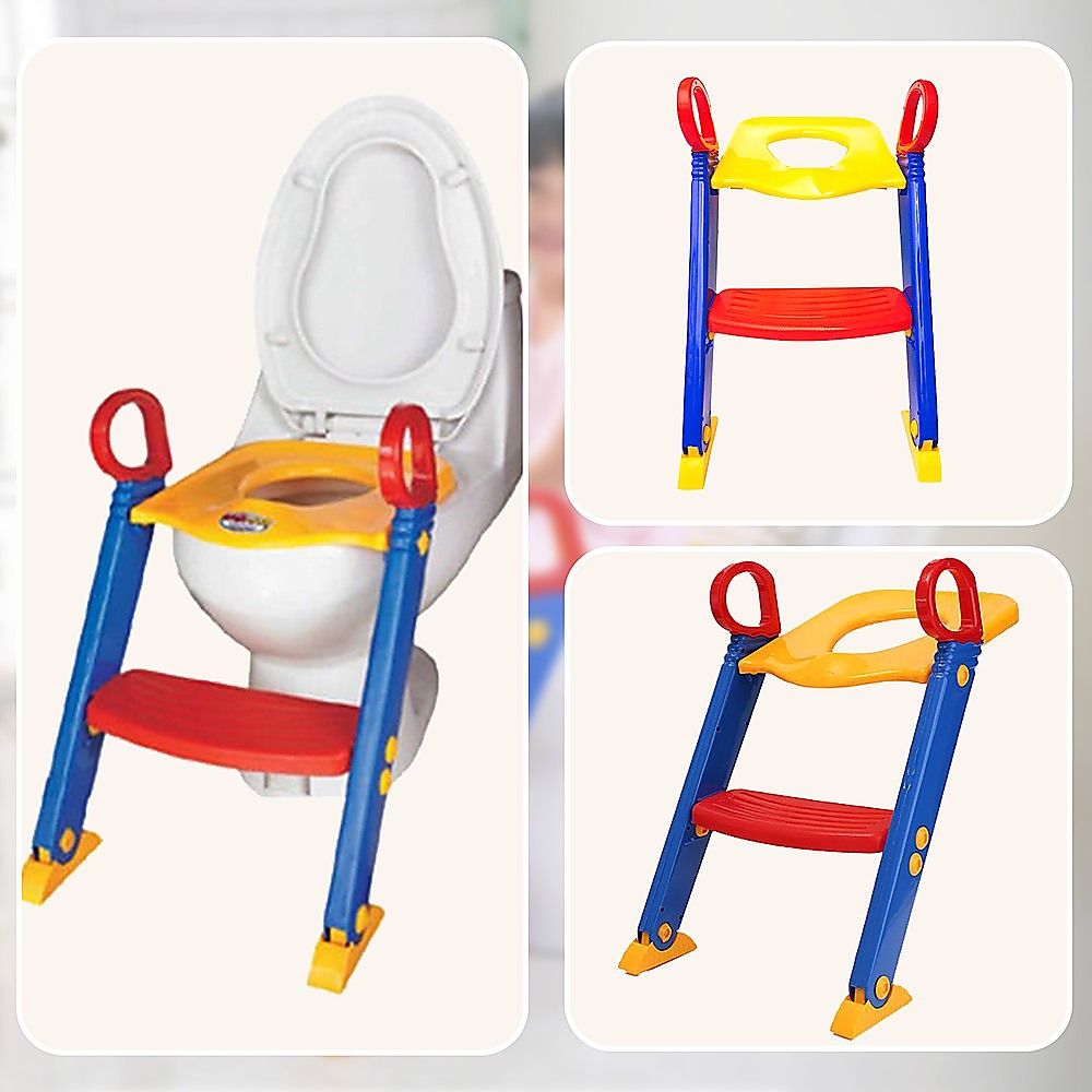 Kid's Tables, Chairs & Seats: Kids Toilet Ladder Toddler Potty Training Seat