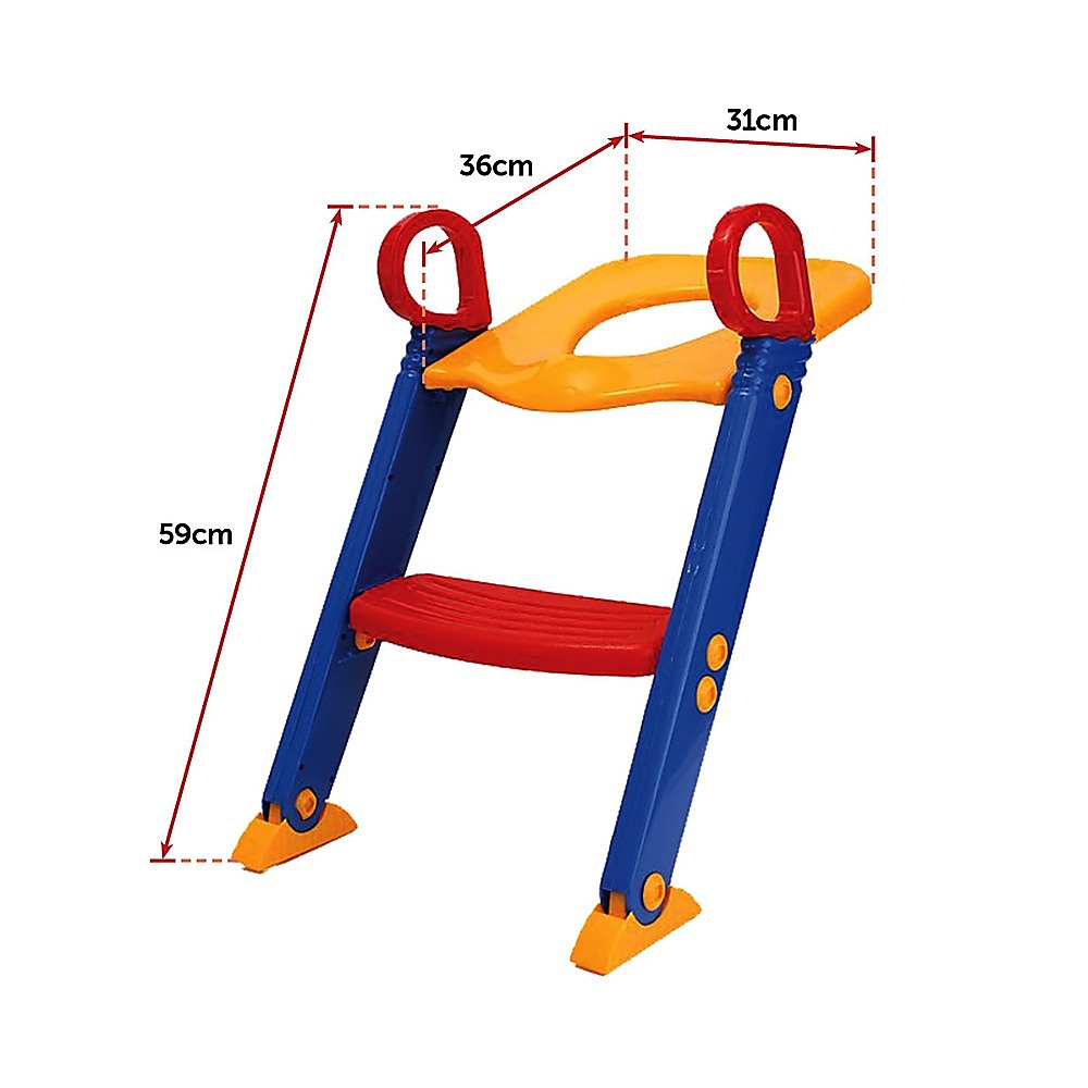 Kid's Tables, Chairs & Seats: Kids Toilet Ladder Toddler Potty Training Seat
