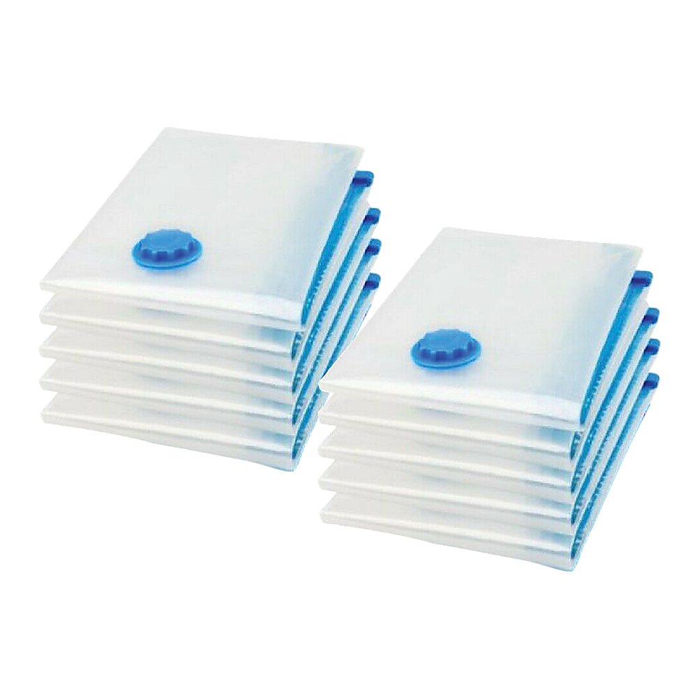 10X Jumbo Vacuum Storage Bags â€“ Space Saver Seal Bags for Clothes, Bedding, Blankets & Travel Organisation