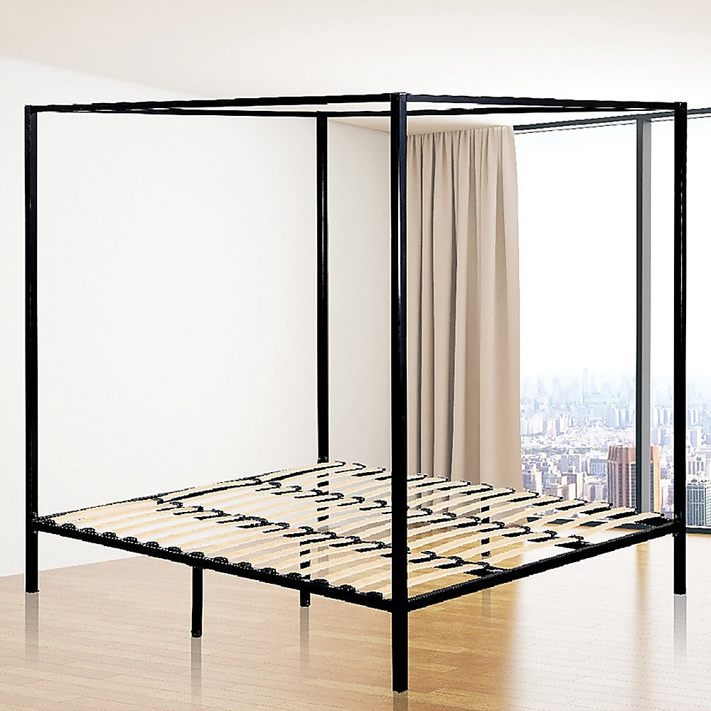 Beds & Bed Frames: 4 Four Poster King Bed Frame