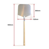 Kitchen Utensils: Profesional Pizza Oven Peel Paddle 90cm Wood Handle