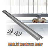 Fence & Gate Accessories: Sliding Gate Hardware Accessories Kit - 2m Track