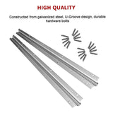 Fence & Gate Accessories: Sliding Gate Hardware Accessories Kit - 2m Track
