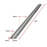 Fence & Gate Accessories: Sliding Gate Hardware Accessories Kit - 2m Track