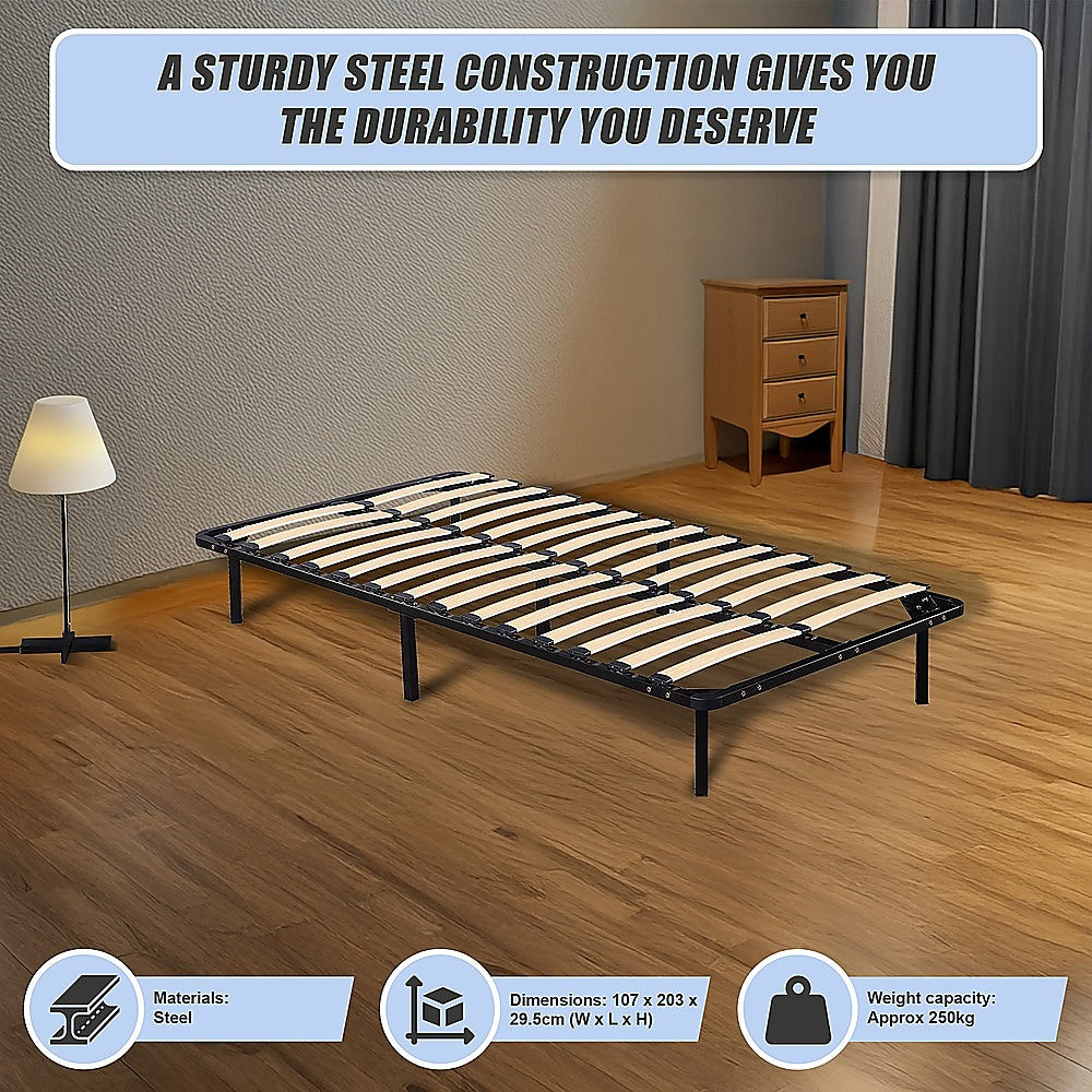 Beds & Bed Frames: King Single Metal Bed Frame - Bedroom Furniture
