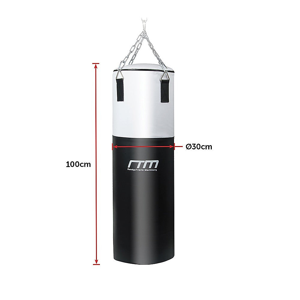 Boxing & Martial Arts: 30kg Heavy Duty Boxing Punching Bag Solid Filled