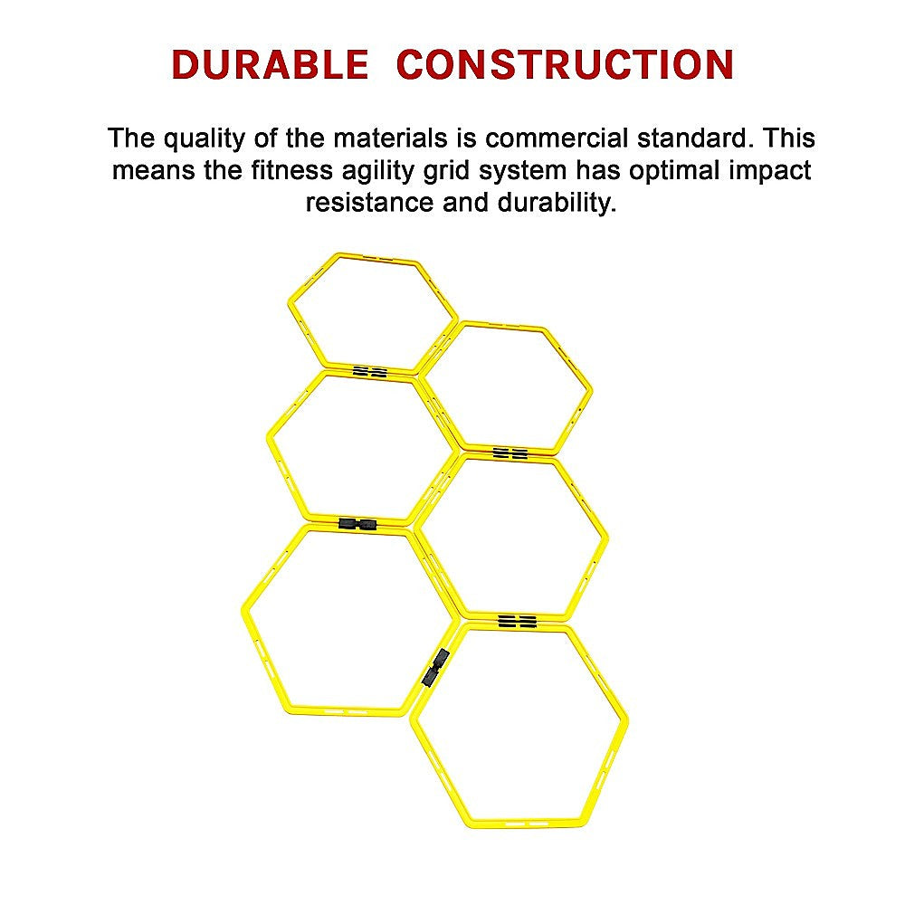 Fitness Agility Grid System for Speed and Footwork Training