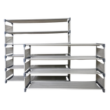 Shoe Storage: 50 Pairs 10 Tiers Shoe Rack