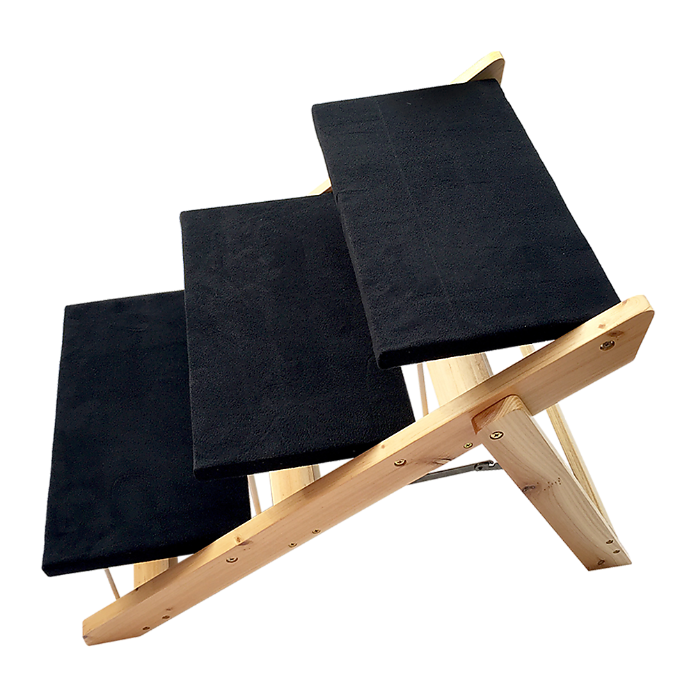 Dog Steps & Ramps: 3 Steps Portable Dog Cat Pet Stairs