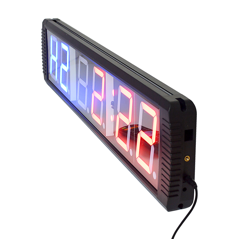 Gym Equipment & Accessories: 6 Digit Digital Timer Interval Fitness Clock