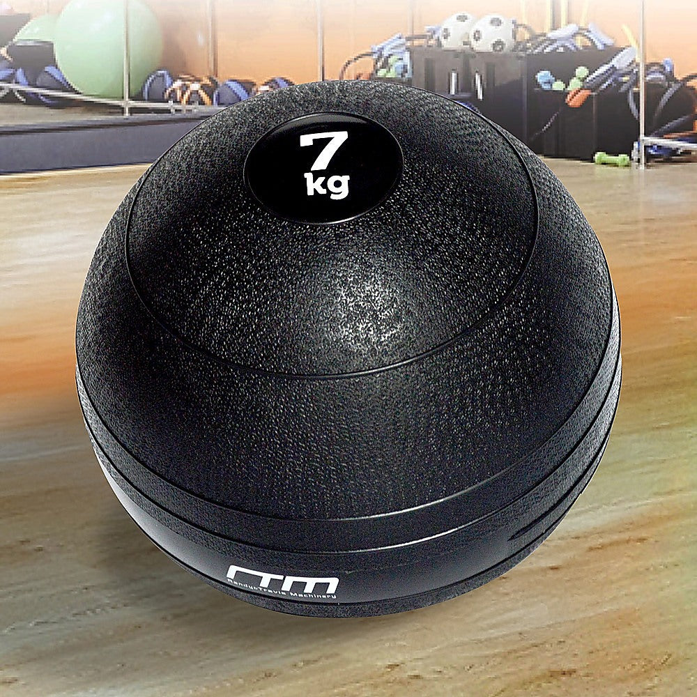 Weightlifting Machines & Racks: 7kg Slam Ball No Bounce Crossfit Fitness MMA Boxing BootCamp