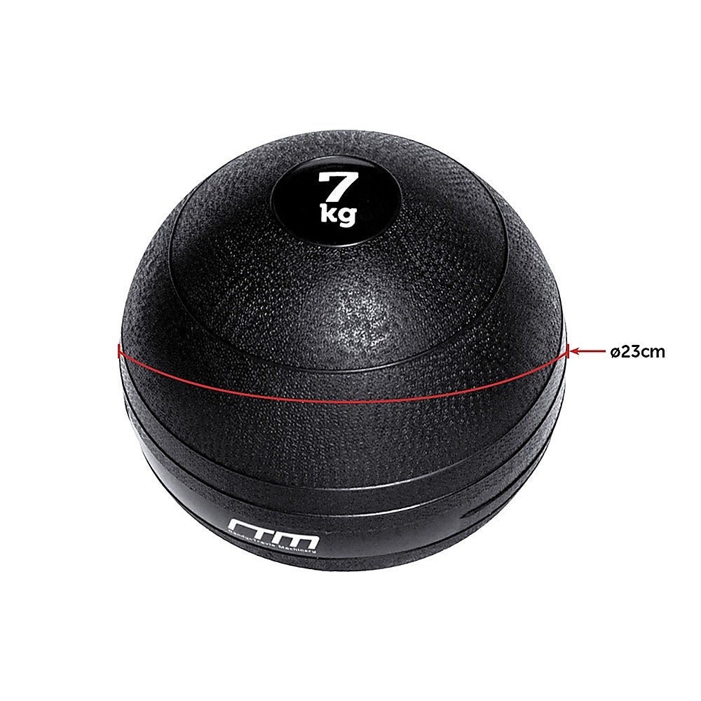 Weightlifting Machines & Racks: 7kg Slam Ball No Bounce Crossfit Fitness MMA Boxing BootCamp