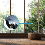 Building Materials: One Way Mirror Privacy Reflection Window Tint Film STOP HEAT 24Ft x 2Ft