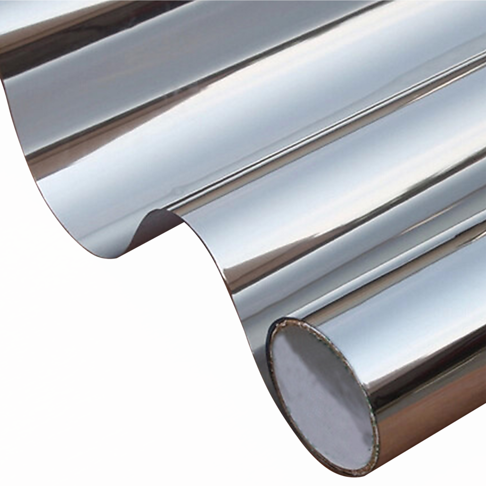 Building Materials: One Way Mirror Privacy Reflection Window Tint Film STOP HEAT 24Ft x 2Ft